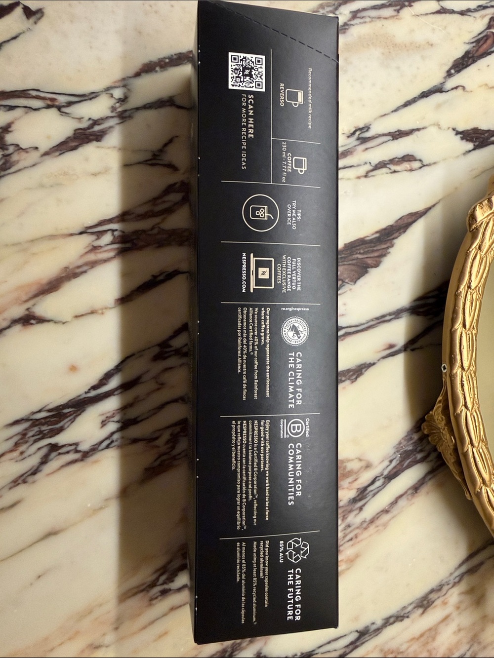 Nespresso Golden Caramel Coffee Pods -10 Pods - Picture 3 of 4